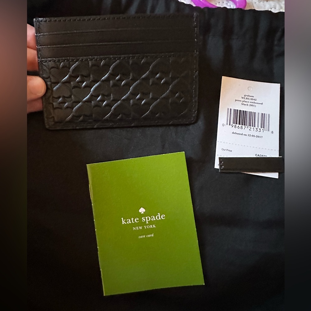 NWT Kate Spade Card holder